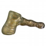 Snodgrass Family Glass - Fumed Glass Hammer Pipe by Jonathan