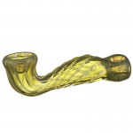 Snodgrass Family Glass - Minute Fumed Glass Hand Pipe by Jonathan