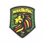 SeedleSs Clothing - Rasta Lion Sticker