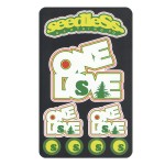 SeedleSs Clothing - One Love Sticker Card
