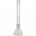 pipes cannabis Pure Glass Classic 5018 Beaker Base Tube - 18 Inch - 50mm - Frosted