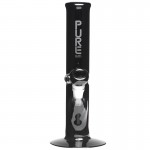 Pure Glass Classic 4412 Straight Tube - 12 Inch - 44mm - Black