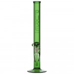 Pure Glass Classic 3814 Straight Bong - 14 Inch - 38mm - Green