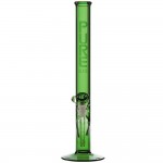 Pure Glass Classic 4418 Straight Tube - 18 Inch - 44mm - Green