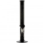 Pure Glass Classic 4418 Straight Tube - 18 Inch - 44mm - Black