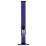 Pure Glass Classic 3814 Straight Tube - 14 Inch - 38mm - Blue