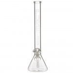 Pure Glass Classic 3814 Beaker Base Tube - 14 Inch - 38mm - Clear