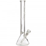 Pure Glass 9mm Glass Beaker Base Bong - 18 Inch - Clear