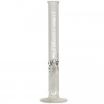 Pure Glass 7mm Straight Cylinder Glass Bong - 18 Inch - Frosted