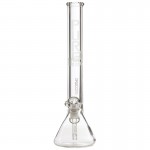 Pure Glass Classic 5018 Beaker Base Bong - 18 Inch - 50mm - Clear