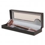 The Screen Queen Pipe - Anodized Aluminum Screenless Hand Pipe - Bronze