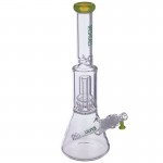 Medicali Glass - Slyme Mini Showerhead Perc Beaker Bong - Green Label