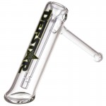 Defstar Glass - Small Hammer Bubbler Hand Pipe - Green Label