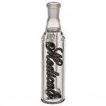 Medicali Glass - Ash Catcher with Fixed Showerhead – Silver Script Label