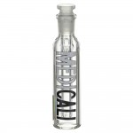 Medicali Glass - Ash Catcher with Downstem – White & Black Label