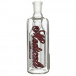 Medicali Glass - 8-Arm Tree Perc Ash Catcher - Red & Black Script Label