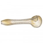 Glass handpipe with Striped Fume