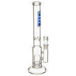 SYN Glass – Mini Airstrike Glass Perc Bong – Blue Label