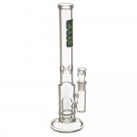 SYN Glass – Mini Airstrike Glass Perc Bong – Green Label