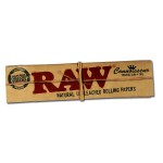 RAW Connoisseur King Size Slim Hemp Rolling Papers with Filter Tips - Box of 24 Packs