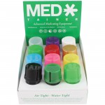 Medtainer - Storage Container with Built-In Grinder - Available in 14 Colors