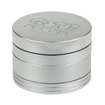 G-Spot - Aluminum Magnetic Herb Grinder - 4-part - 76mm - Silver