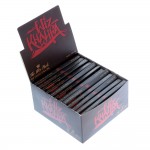 Wiz Khalifa - RAW - Connoisseur King Size Slim Rolling Papers with Tips - Box of 24 Packs