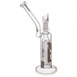 Medicali Glass - 8-Arm Tree Perc Vapor Bubbler - Gold Script Label