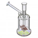 Hitman – Fresh Tech Phase Two Sidecar Bubbler with Brilliance Perc – White & Red Logo – 14.5mm