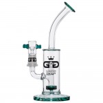 Grace Glass - Limited Edition Vapor Bubbler with Inline Showerhead Diffuser - Green