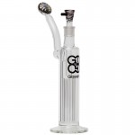 GlassCity 10-arm Perc Glass Bubbler with Reversal Mouthpiece