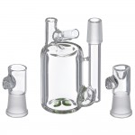 Hamm’s Waterworks Glass – Cylindrical Exo-Diffy Perc Vapor Bubbler – Green