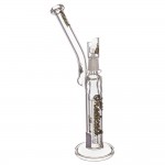 Medicali Glass - 5-Arm Tree Perc Vapor Bubbler - Gold Script Label