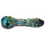 Colored and fumed spoon