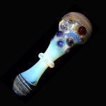 Handpipe Gold and Silver Fumed