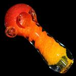 Glass Pipe - Frit Spoon Inside Out