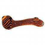 Glass Hand Pipe - Heavy Inside Out Ladle