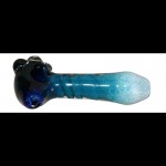 Glass Pipe - Frit Spoon Inside Out