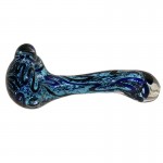 Glass Hand Pipe - Heavy Inside Out Ladle