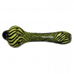 Glass Hand Pipe - Heavy Inside Out