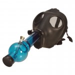 Gas Mask Bong - Sealed Acrylic Tube Straight