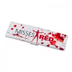 Metal Case for King Size Rolling Papers - Misses Red
