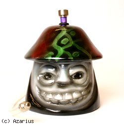 Ceramic bong Shroomskull