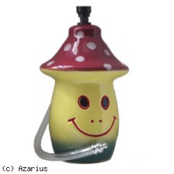 Ceramic bong Happy Shroomface