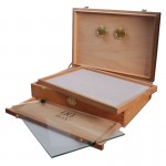 00 Box - Personal Humidor - Spanish Cedar Wood Box with Hygrometer - Large