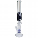 Blaze Glass - Complete Mix and Match Bong Kit - Double Disc Diffuser Base - Liquid Cooling Spiral
