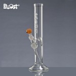 Boost Straight Cylinder 5mm Glass Ice Bong