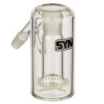 SYN Glass Circ Ash Catcher with Recessed Joint - 14.5mm - 45 Degree - Black Label