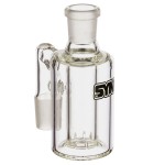 SYN Glass Fixed Pill Bottle Ash Catcher - 18.8mm - 90 Degree - Black Label