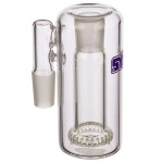 SYN Glass Circ Ash Catcher with Recessed Joint - 18.8mm - 90 Degree - Purple Label